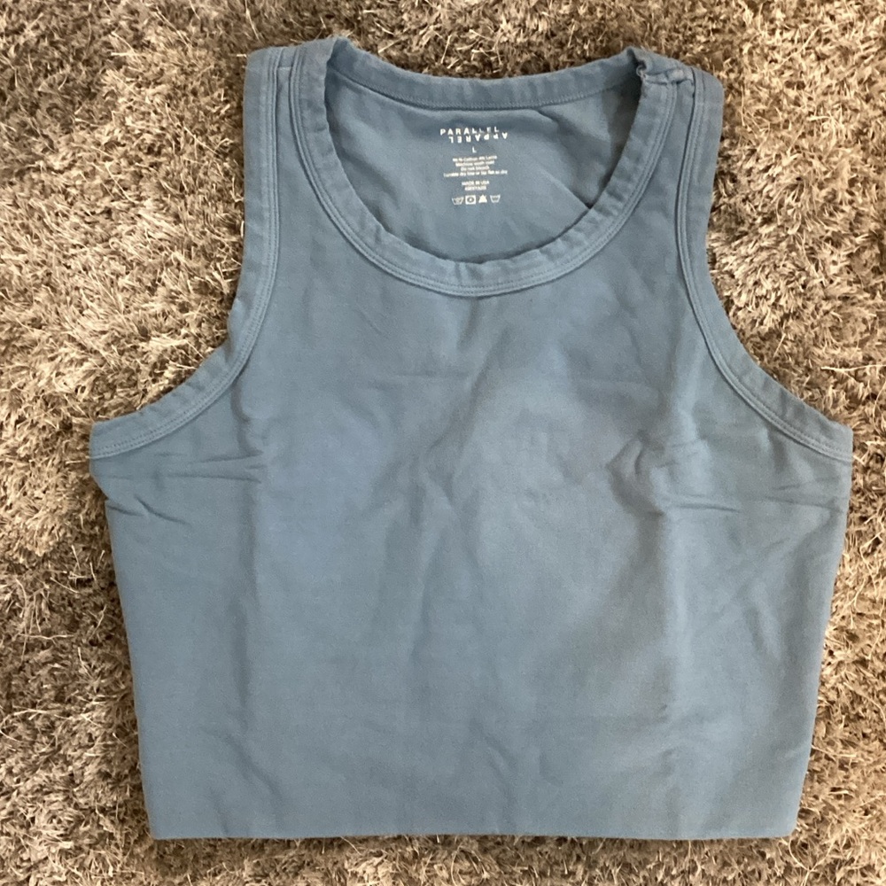 Hot Girl Storm Slate Blue Tank Top 🩵